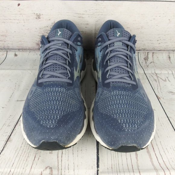 Mizuno Wave Horizon 5 Running Shoes grey Men's Size 13 - Picture 2 of 8
